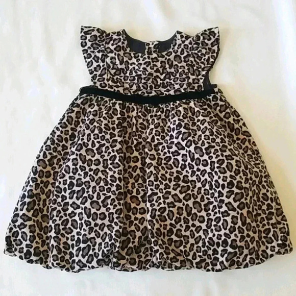 Crazy 8 Leopard Corduroy Bubble Dress - Picture 2 of 8